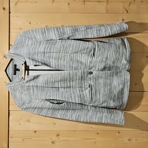 Banana Republic knot collarless blazer